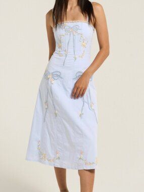 NWT For Love and Lemons Baby Bows Patchwork Mini